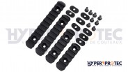 Lot de 4 rail Picatinny en PVC + visserie M-Lock