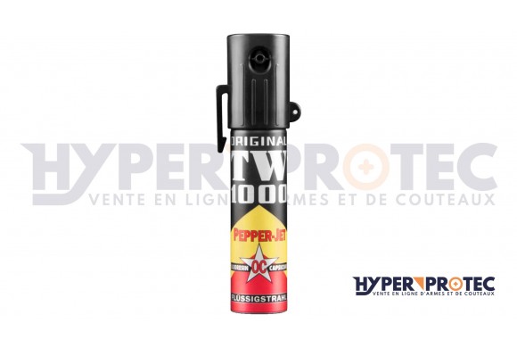 Bombe de défense de poche au poivre - Petit mais costaud 20 ml.