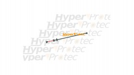 Petite sarbacane aluminium 60 cm avec 10 fléchettes