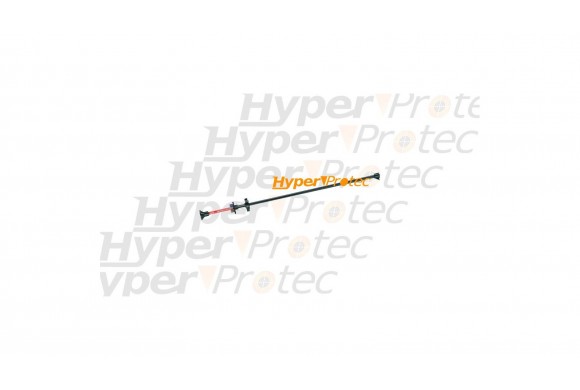 Petite sarbacane aluminium 60 cm avec 10 fléchettes