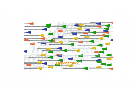 Lot de 100 fléchettes pour sarbacanes