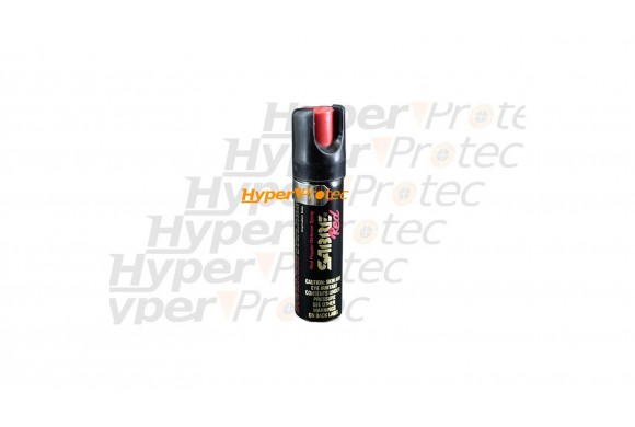 Aérosol de défense piment rouge Sabre Red avec marquage