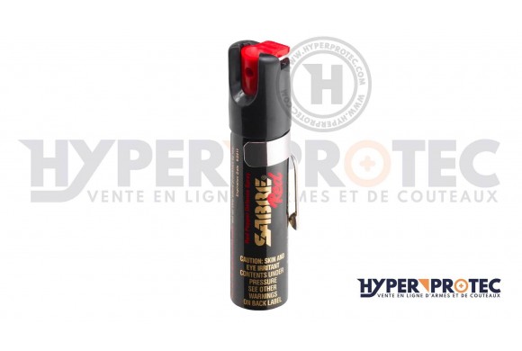 Aérosol piment rouge Sabre Red pocket clip 22ml