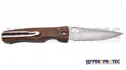 Couteau pliant Mcusta seki Elite en bois lame SPG2