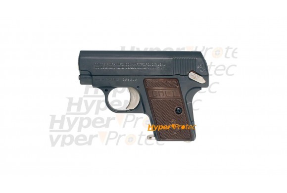 Colt 25 noir - Pistolet Air Soft 6 mm spring