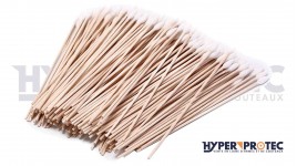 Pack 100 Coton Tige pour arme taille XL 15cm
