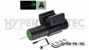 Pointeur Laser a rayon Vert compatible Rail 11 mm et 22 mm