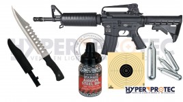 Pack Rambo avec Hellboy billes acier et couteau