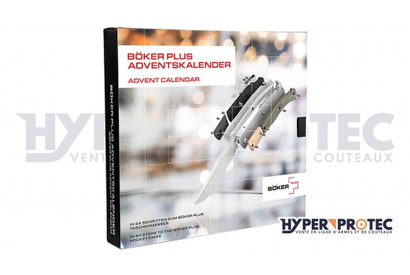 Calendrier de l'avant 2024 Boker Plus : Couteau de poche en kit