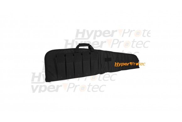 Housse 120 cm de transport noire pour arme longue