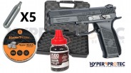 Pack pistolet à plomb CZ P09 Duty