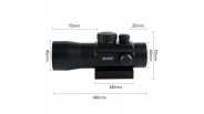 Dot sight 3x44 point rouge et vert avec flip-up cover