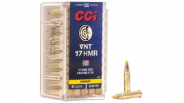 Munition 17 HMR CCI VNT