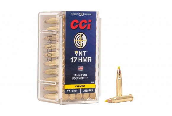 Munition 17 HMR CCI VNT
