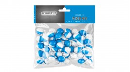 50 Billes de craie blanche Cal. 68