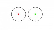 Dot sight 3x44 point rouge et vert avec flip-up cover