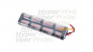 Batterie 3000 mAh 9.6V pour airsoft électrique - type large