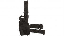 Holster de cuisse pour gaucher - Noir
