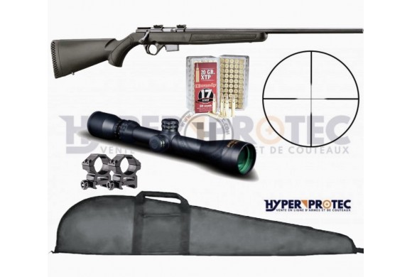 Pack Carabine 17 HMR Mossberg Plinkster 817