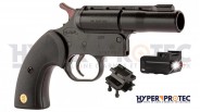 Pistolet de défense à balles caoutchouc GC27 Tactical Gomm cogne Cal 12 50