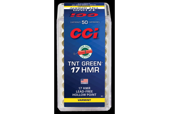 Munition 17 HMR CCI TNT Green