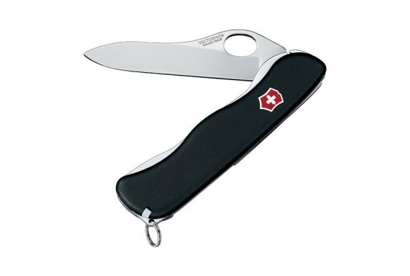 Couteau Suisse Victorinox - Sentinel Black lame lisse 0.8416