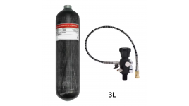 Bouteille Carbone 3L 4500psi 300 bars Station de remplissage