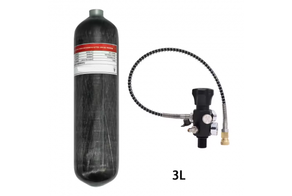 Bouteille Carbone 3L 4500psi 300 bars Station de remplissage