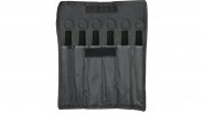 Set de 6 couteaux de lancer Perfect Point Skeleton Purblack