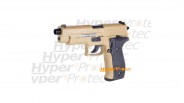 Sig Sauer P226 full métal gaz blow back TAN