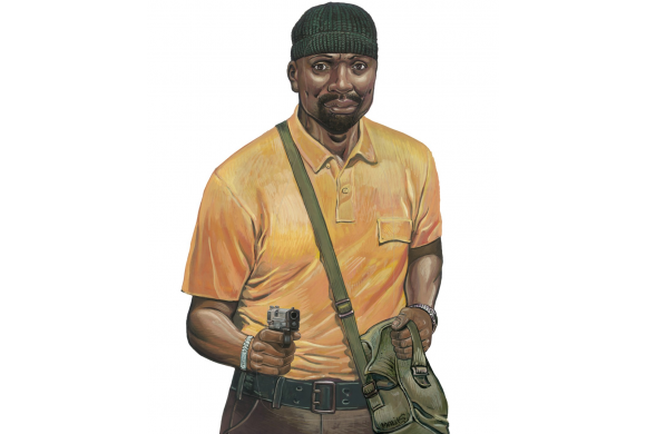 Poster cible Mike - 89 x 64 cm