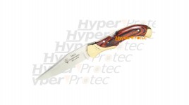 Muela Laguiole de Chasse mitres laiton Stamina Rouge