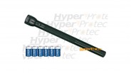 Lampe Maglite ML6 noire - 6 Cell D - 49 cm avec 6 piles