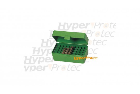 boite de rangement cartouches calibre 222 et calibre 223 