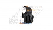 Veste tacticale multiples rangements Noire paintball SWAP
