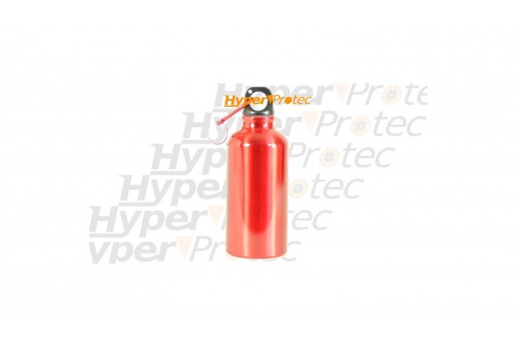 Petite gourde inox - 400 ml - rouge