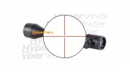 Lunette AIRSOFT de tir ASG 3-9x50E à réticule lumineux rouge (11 mm)