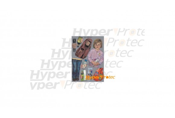 Overlay innocents pour décorer Poster cible