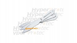 3 couteaux tout inox identiques à lancer - 22.5 cm