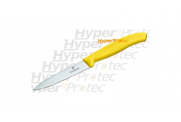 Couteau office Victorinox lame 10 cm Manche jaune