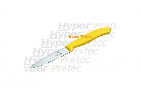 Couteau office Victorinox lame 8 cm Manche jaune