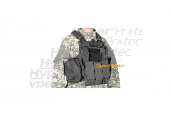 Veste gilet tactique lourde Swiss Arms noire