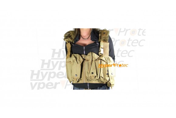 Swiss Arms Harnais tactique sable coyote Gilet
