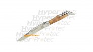 Couteau pliant Laguiole 12 cm 2 mitres avec tire bouchon