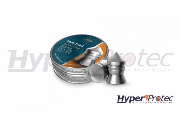 Boite de Plombs 4.5 mm Silver Point H&N perforant