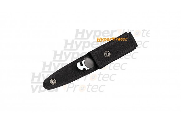 Etui en cordura noir Böker bouton pression pour couteau 13cm fermé
