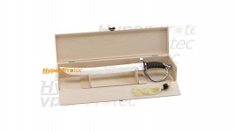 Sabre a champagne Fox avec boitier de decoration - lame 40 cm