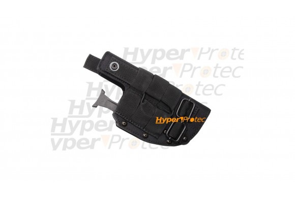 Etui rigide pour pistolet avec système de déverrouillage rapide