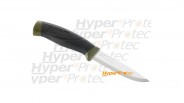 Poignard de chasse vert, lame inox, modèle Companion MG