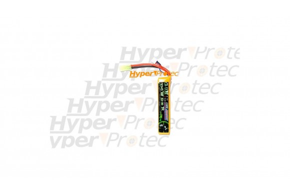 Batterie LiPo 7.4V 1100 mAh pour réplique airsoft
